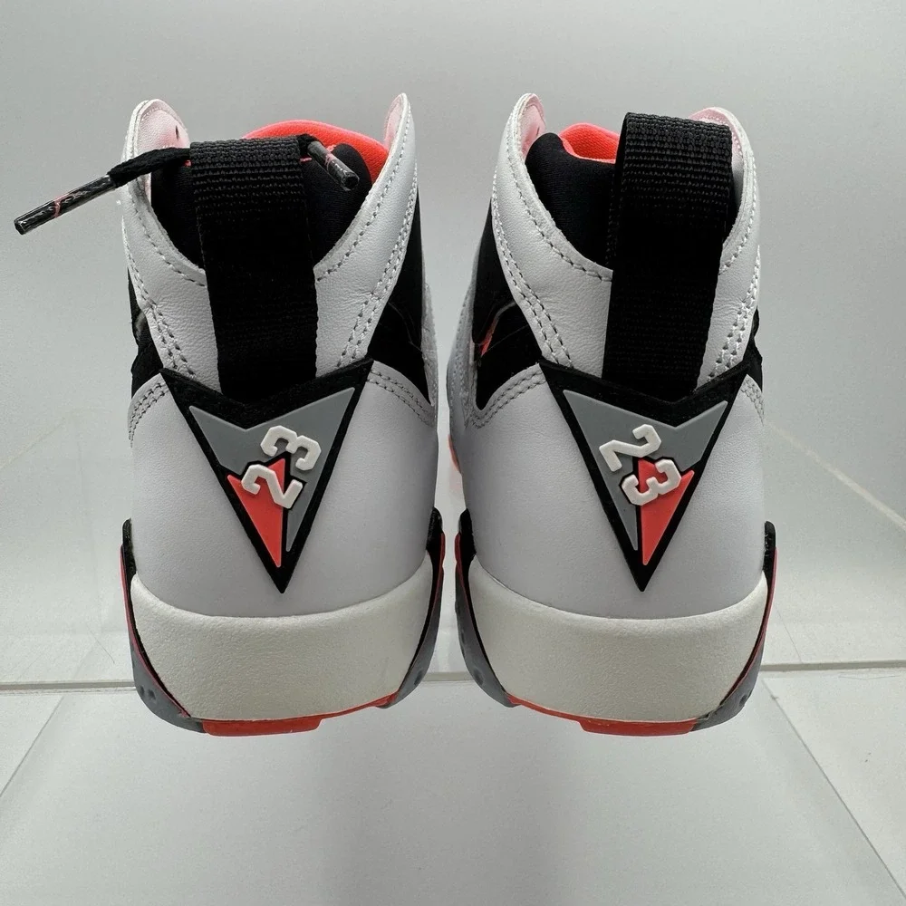 Brand New Air Jordan 7 VII Retro Hot Lava 442960-106 White Red Size 5.5Y Youth